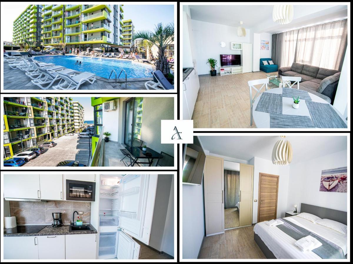 Apartment Katrina - Alezzi Beach - Sea View Navodari Luaran gambar