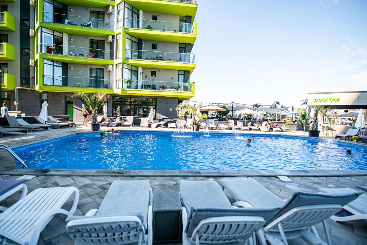 Apartment Katrina - Alezzi Beach - Sea View Navodari Luaran gambar